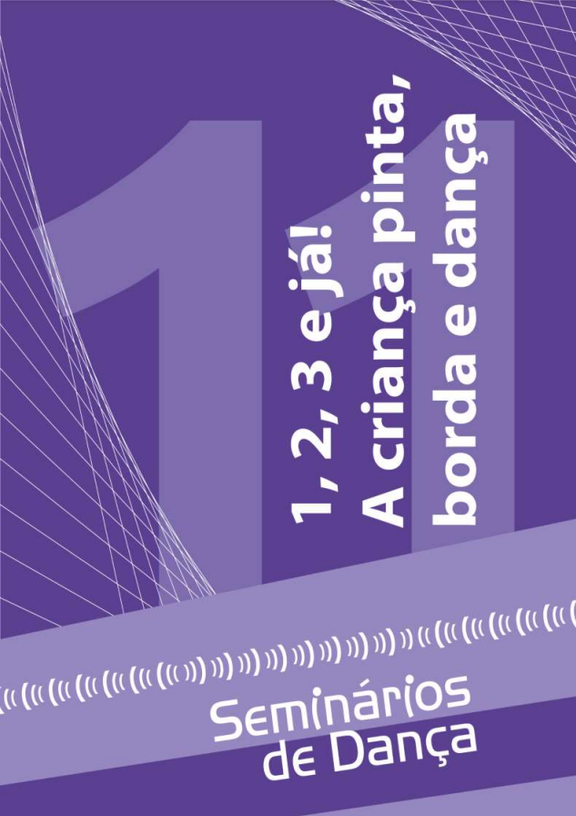 1, 2, 3 e já! A criança pinta borda e dança